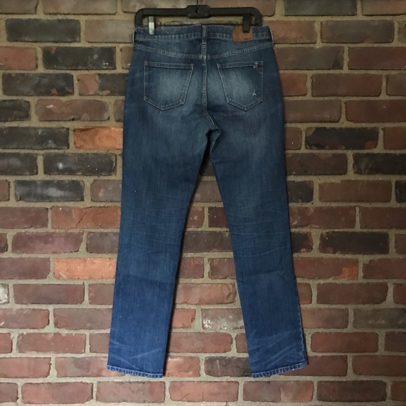 MADEWELL slim boyfriend distressed jeans size 26 - Picture 3 of 3